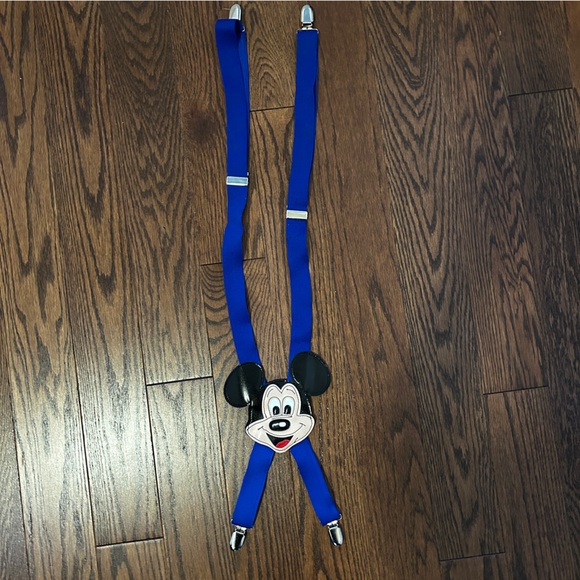 Vintage Mickey Mouse Walt Disney Production Child Sized Suspenders - Picture 2 of 6